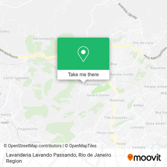 Lavanderia Lavando Passando map