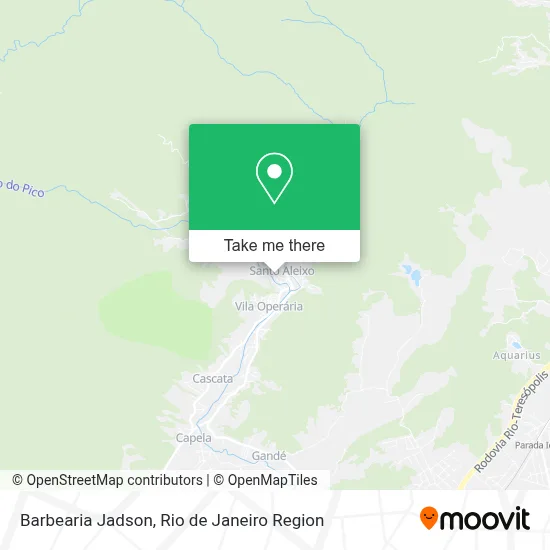 Barbearia Jadson map