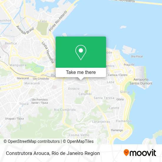Construtora Arouca map