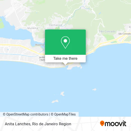 Anita Lanches map