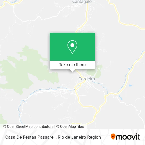 Casa De Festas Passareli map
