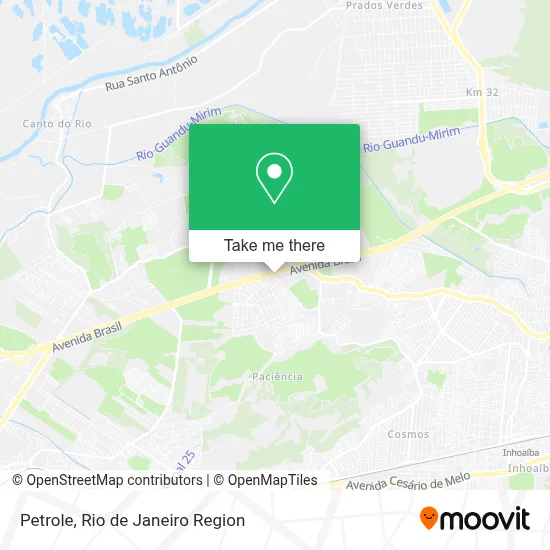 Petrole map