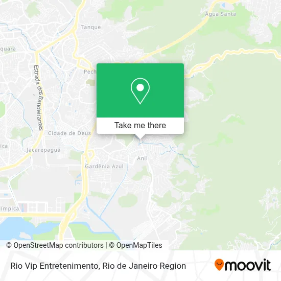 Rio Vip Entretenimento map