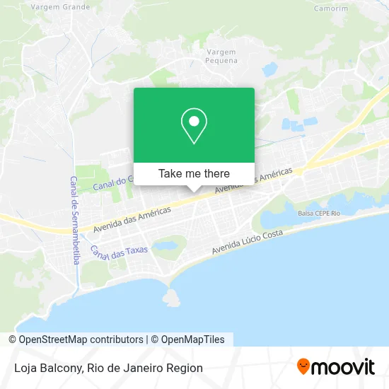 Loja Balcony map
