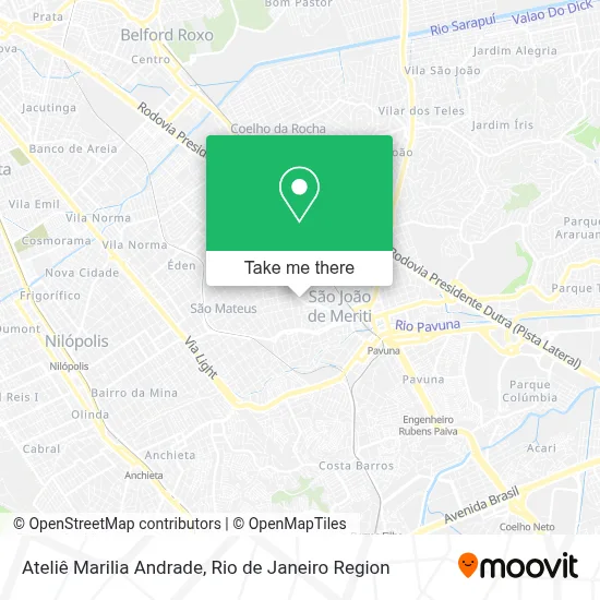 Ateliê Marilia Andrade map