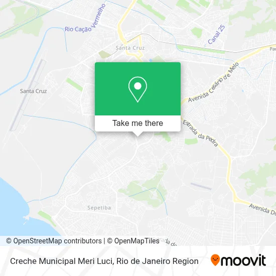 Creche Municipal Meri Luci map