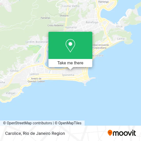 Carolice map