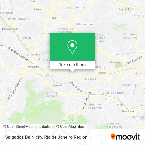 Salgados Da Nicky map