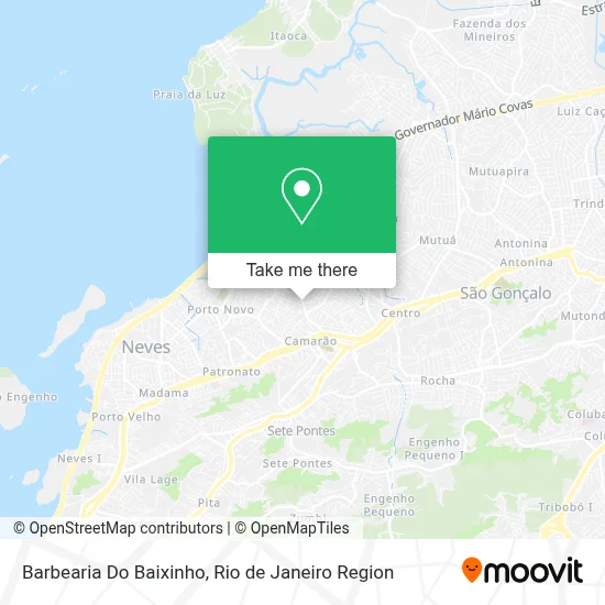 Barbearia Do Baixinho map