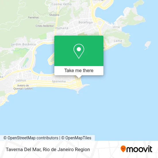 Taverna Del Mar map