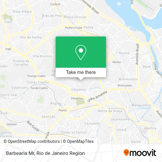 Barbearia Mr map