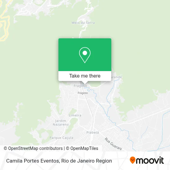 Camila Portes Eventos map