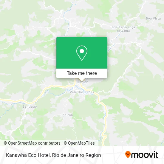 Kanawha Eco Hotel map