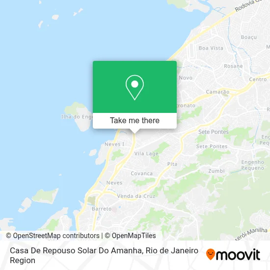 Casa De Repouso Solar Do Amanha map