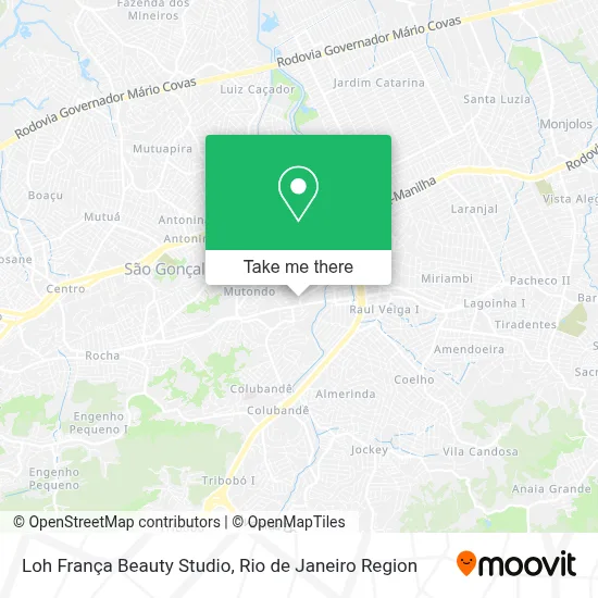 Loh França Beauty Studio map