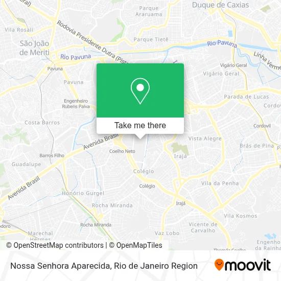 Nossa Senhora Aparecida map