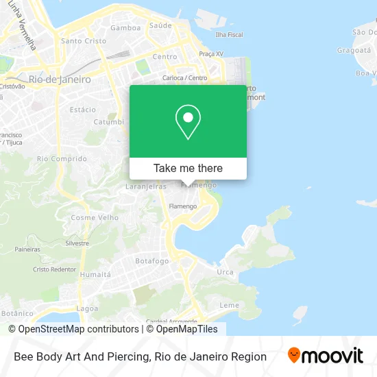 Bee Body Art And Piercing map