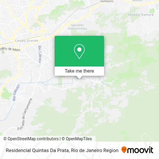 Residencial Quintas Da Prata map