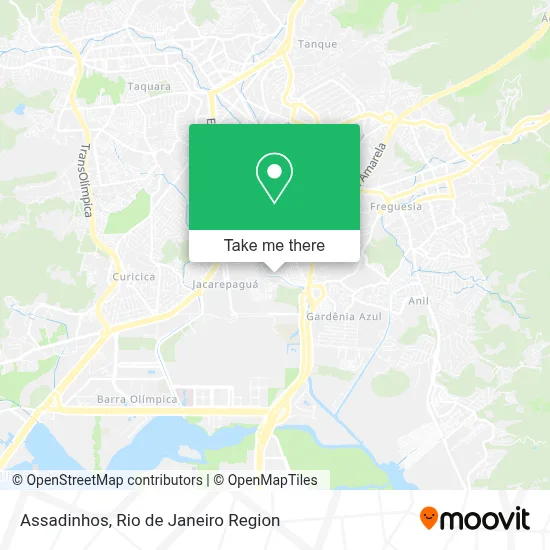 Assadinhos map