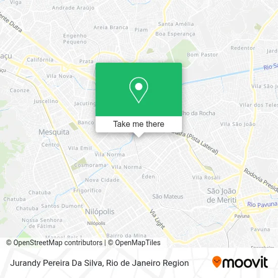 Jurandy Pereira Da Silva map