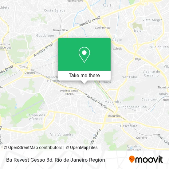 Ba Revest Gesso 3d map