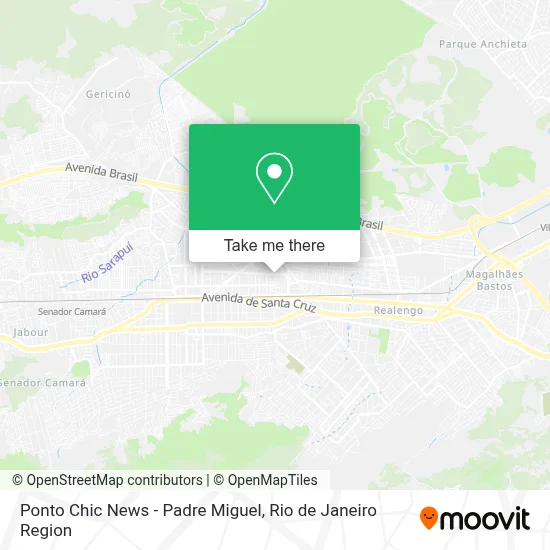 Ponto Chic News - Padre Miguel map