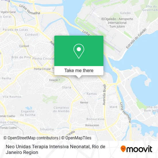 Neo Unidas Terapia Intensiva Neonatal map