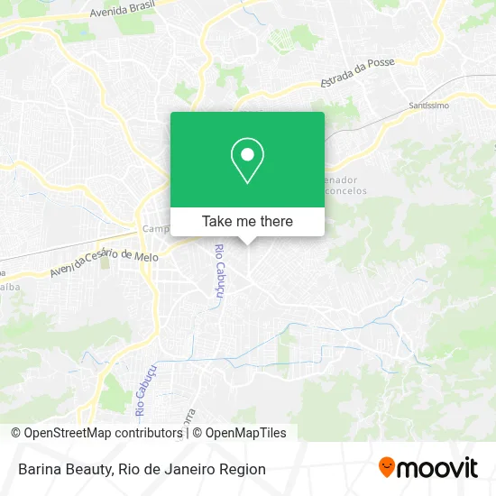 Barina Beauty map