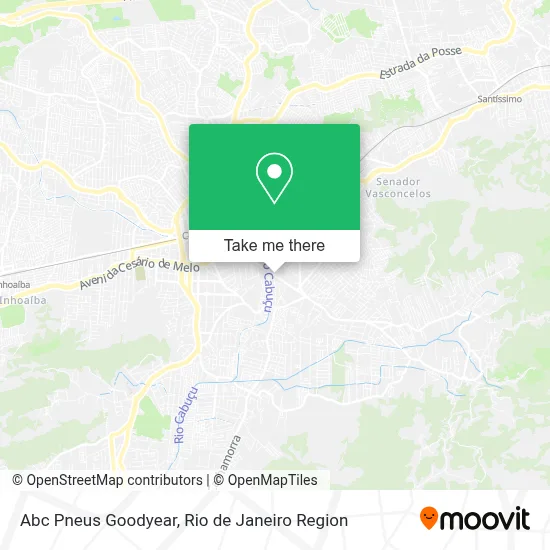 Abc Pneus Goodyear map