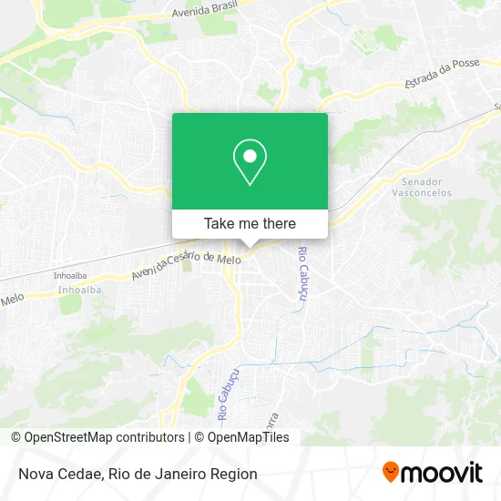 Nova Cedae map