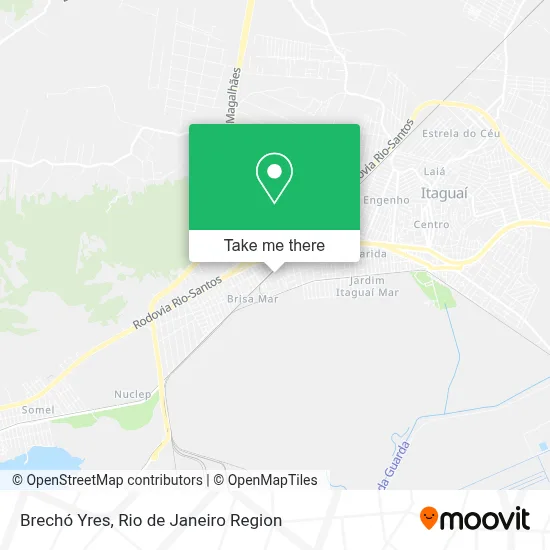 Brechó Yres map