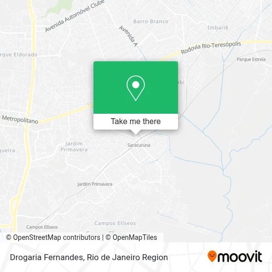 Drogaria Fernandes map