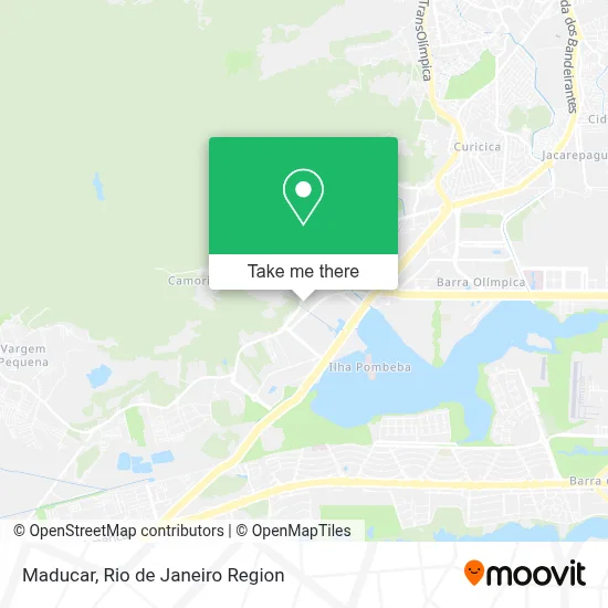 Maducar map