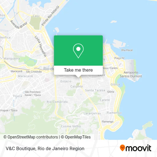 V&C Boutique map