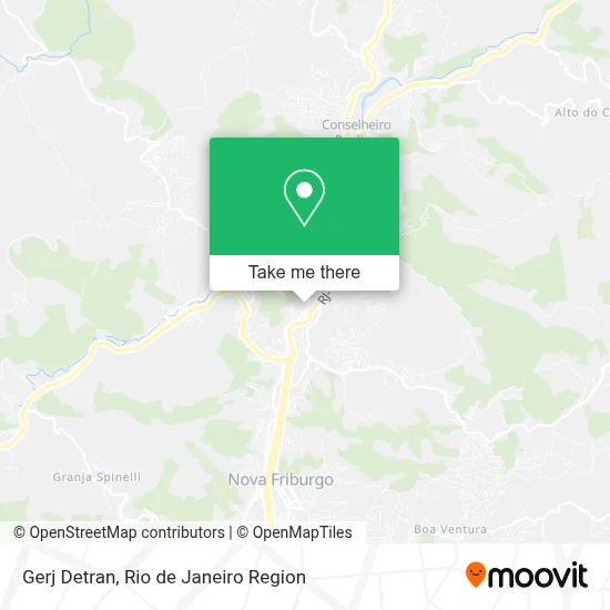 Gerj Detran map