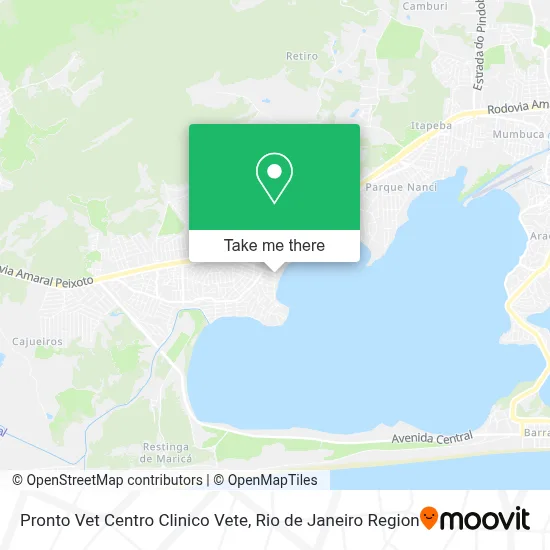 Pronto Vet Centro Clinico Vete map