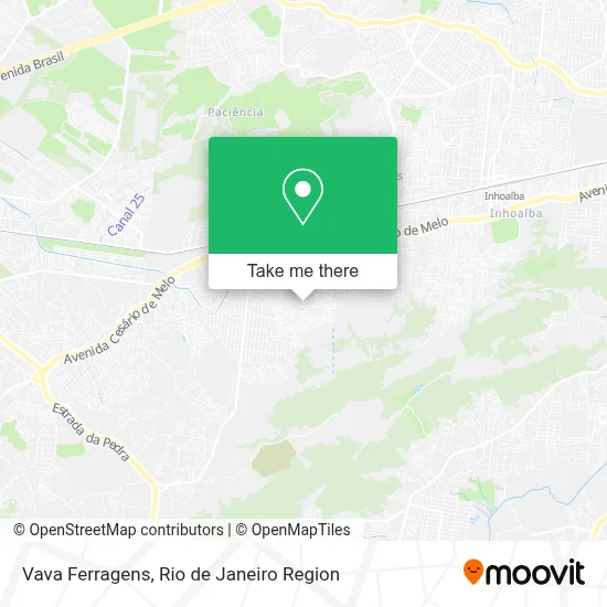 Vava Ferragens map