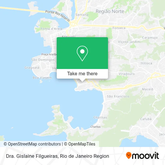 Dra. Gislaine Filgueiras map