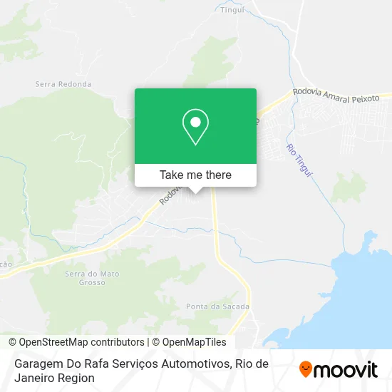 Garagem Do Rafa Serviços Automotivos map
