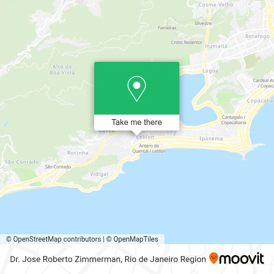 Dr. Jose Roberto Zimmerman map