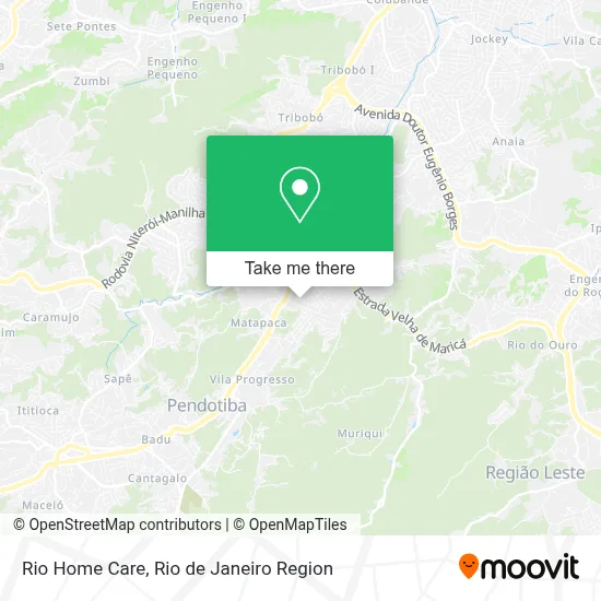 Rio Home Care map