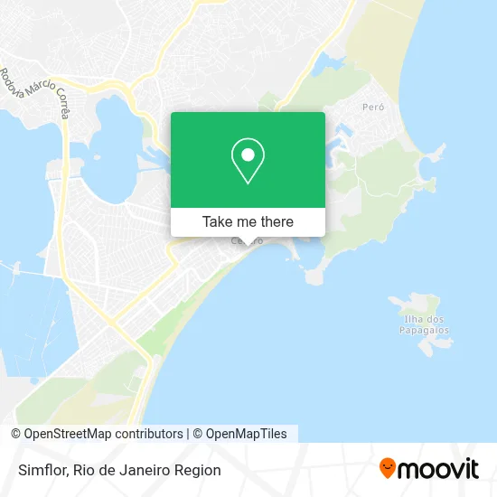 Simflor map