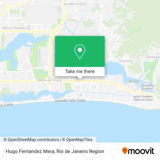 Hugo Fernandez Mera map