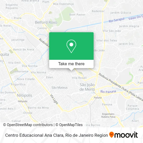 Centro Educacional Ana Clara map