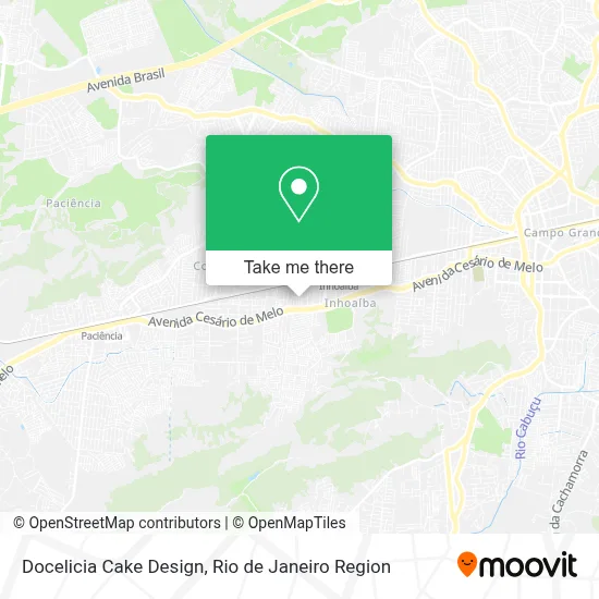Docelicia Cake Design map