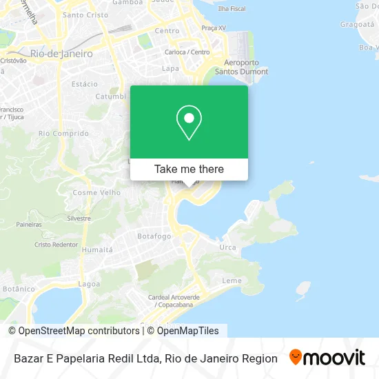 Bazar E Papelaria Redil Ltda map