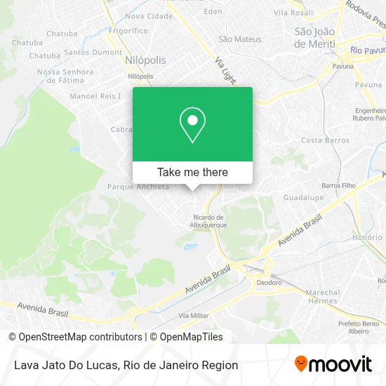 Lava Jato Do Lucas map