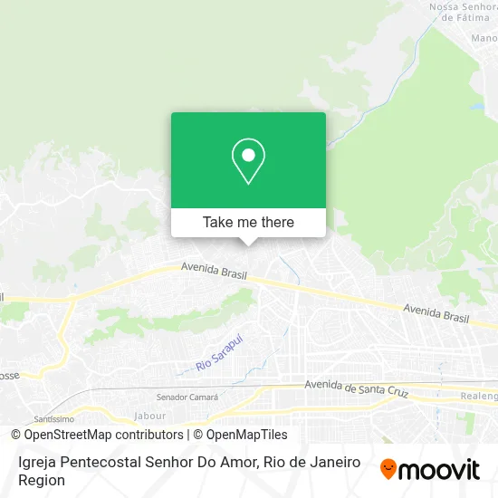 Igreja Pentecostal Senhor Do Amor map