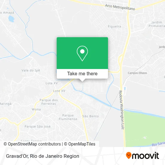 Gravad'Or map