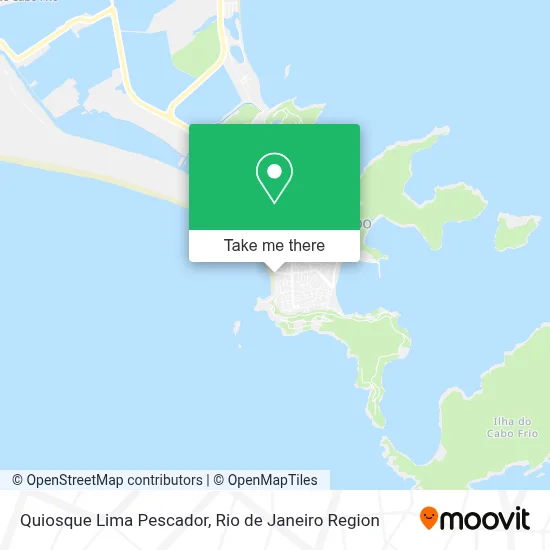 Quiosque Lima Pescador map
